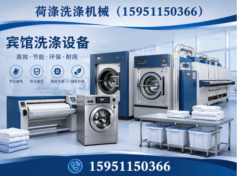泰兴市布草洗涤设备展示图